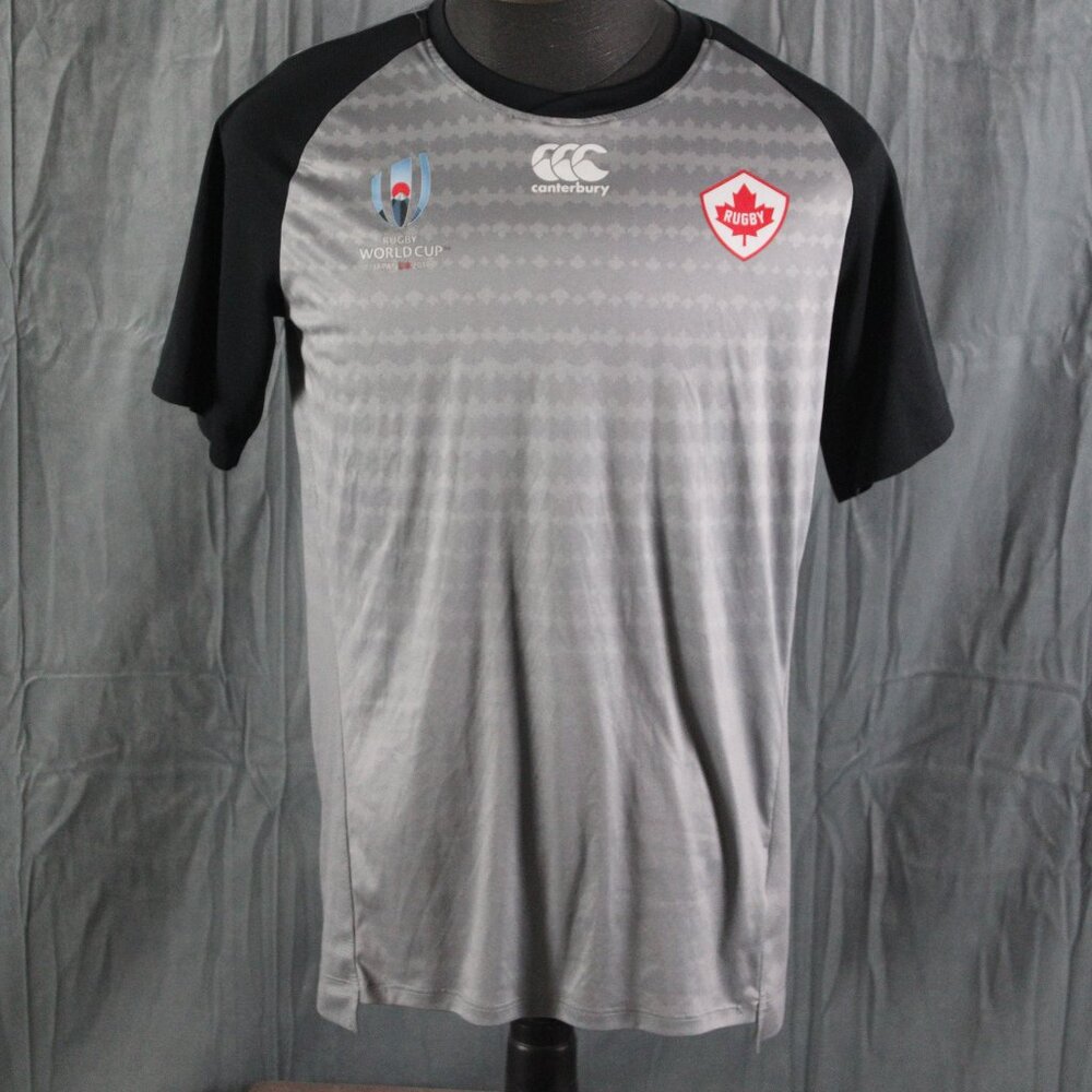 Team Canda Rugby Jersey (Retro) - 2019 Training Jersey by Canterbury - Men's LRG